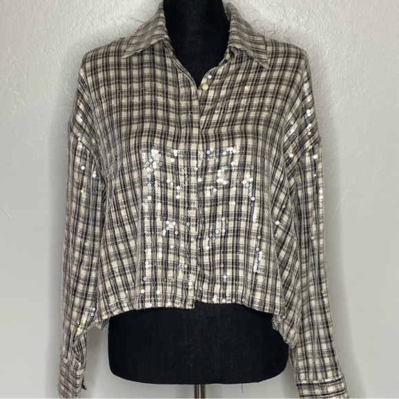 Velvet by Graham & Spencer Tops - Velvet Graham and Spencer Sequined JKT  Athena NWT